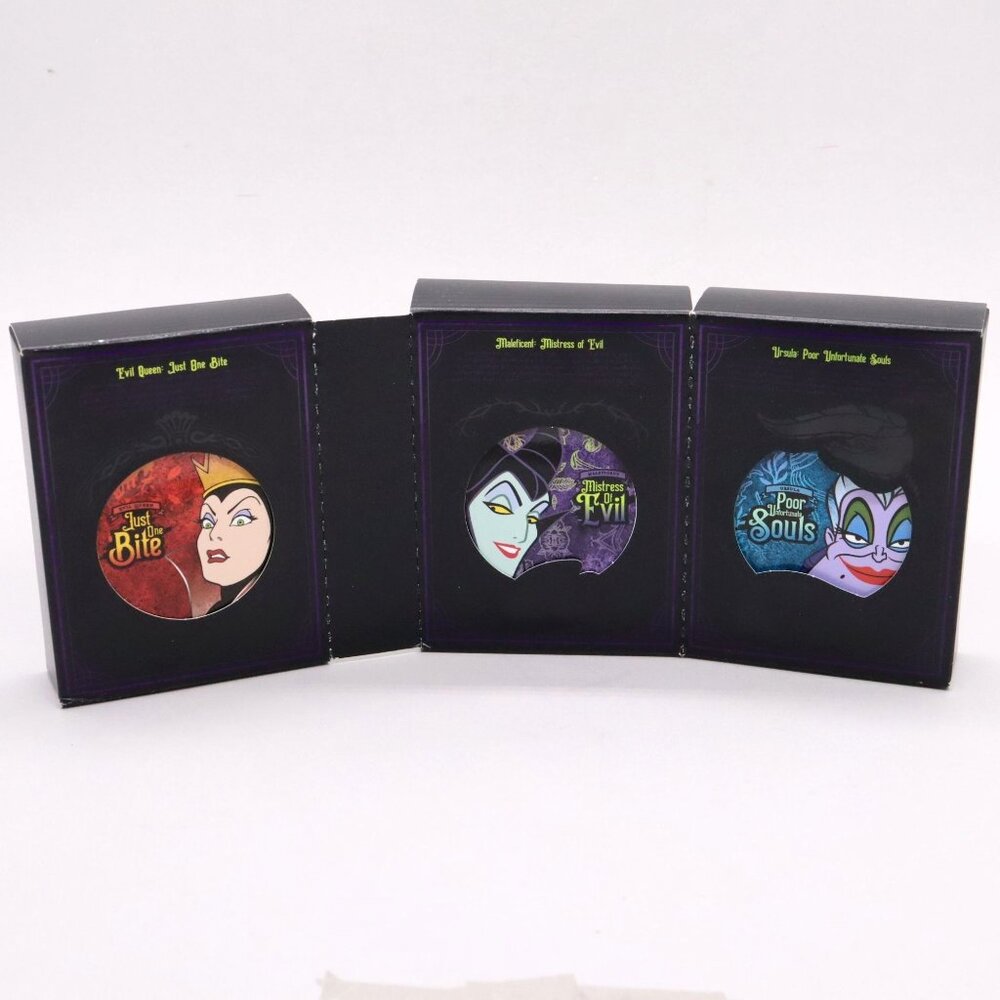 Scentsy Disney Villians Wax Bar 3 Pack Book Evil Queen Maleficent Ursula New
